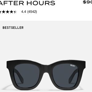 Quay Australia After Hours Black Sunglasses